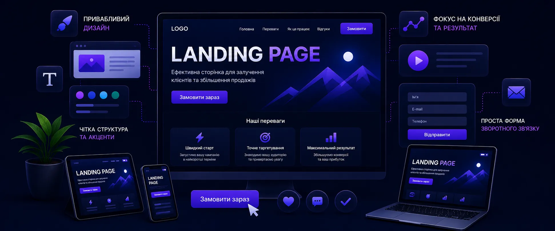 landing page webp