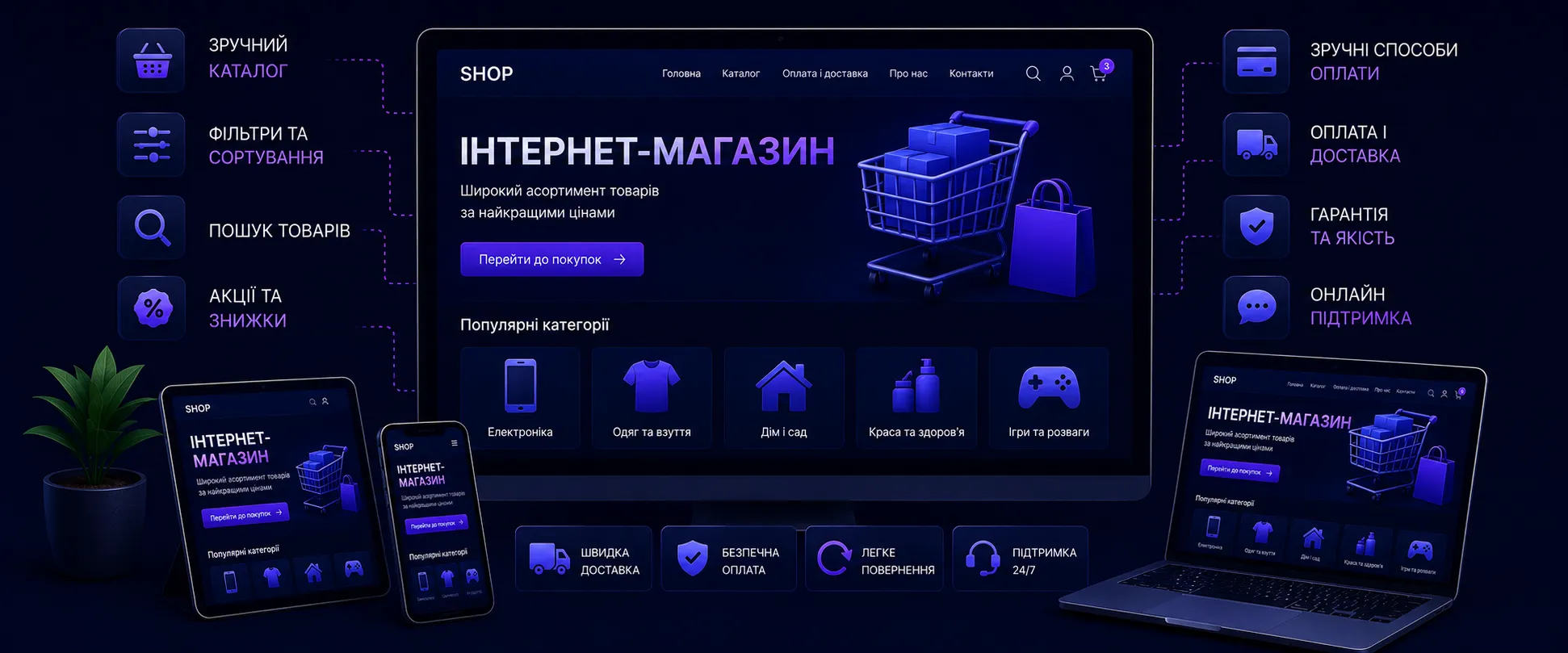 Інтернет магазин webp