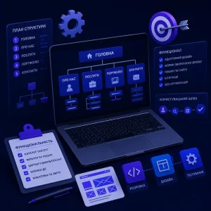 Планування структури та функціоналу webp